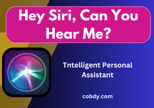 Hey Siri, can you hear me? Siri, the intelligent personal assistant built into Apple devices.