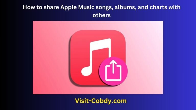 Apple Music: Share Songs Albums Playlists